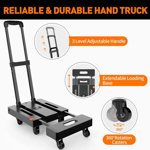 Thumbnail 2 de Ronlap Folding Hand Truck 225KG capacity
