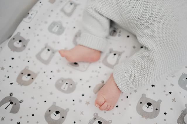 Detalle de Flyideas Set 2 lenzuola con angoli elasticizzati per carrozzina e navicella neonato 75x35 cm in cotone morbido