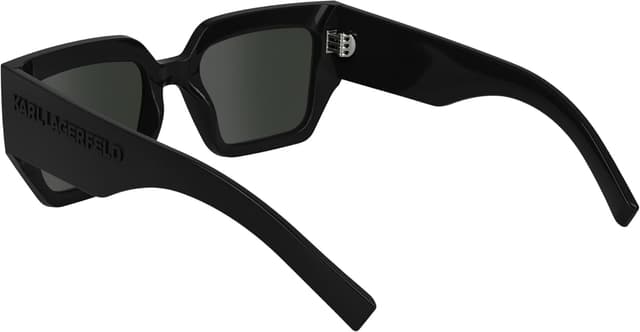 Detalle de KARL LAGERFELD Occhiali Donna in plastica bioinyettata, montatura rettangolare modificata (taglia M)