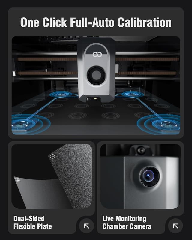 Thumbnail 6 de ELEGOO Centauri Carbon 256mm 3D Printer