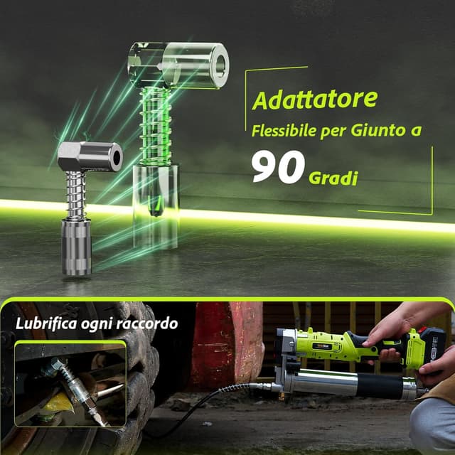 Thumbnail 5 de TaskStar Ingrassatore 2-in-1 con 4000 mAh batteria 🛠