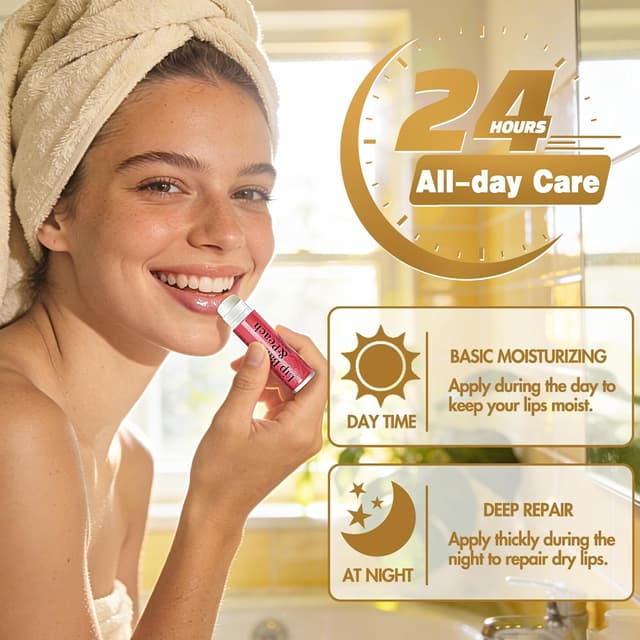 Detalle de RBUGR 126-Piece Bulk Lip Balm Set (12 Flavors) for Moisturizing, Cracked Lips