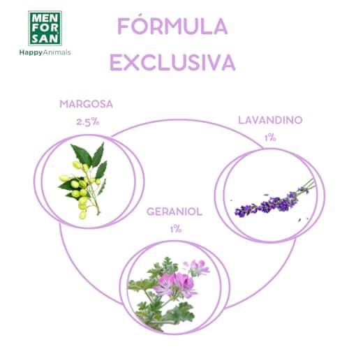 Thumbnail 2 de MENFORSAN Pack 4 collares anti-insectos para perros