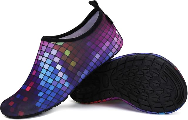 Thumbnail 6 de SAGUARO Chaussures aquatiques homme/femme pour la plage, tissu à séchage rapide et semelle antidérapante