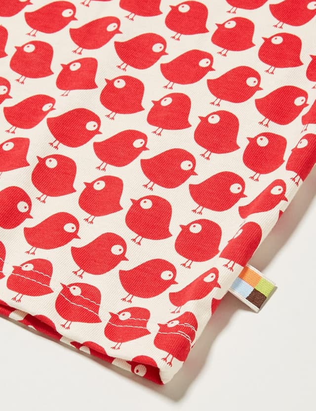 Thumbnail 3 de Loud + Proud Unisex Kinder Langarm Shirt Vogel Print