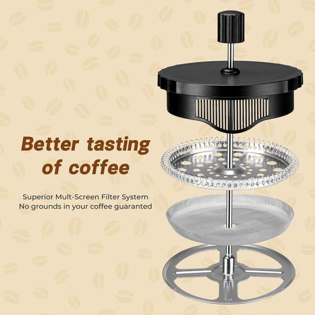 Detalle de Otopone 1L French press coffee maker