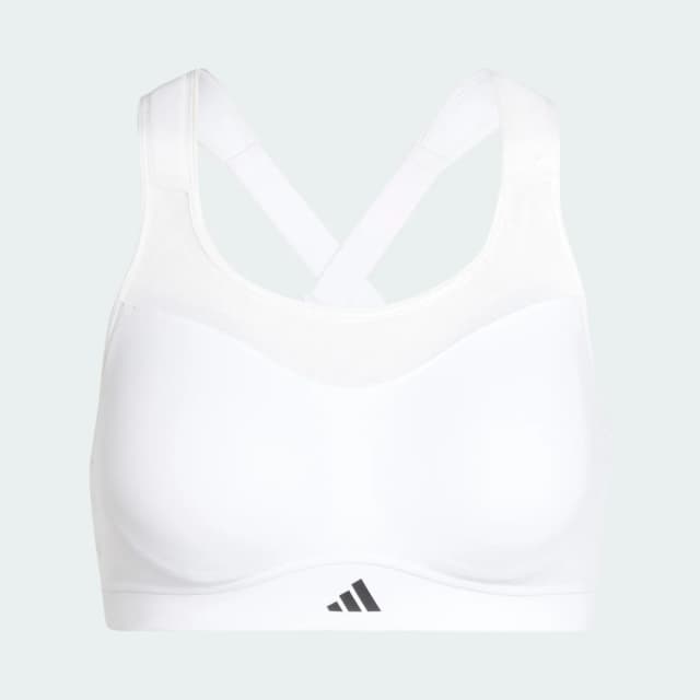 Imagen de Adidas TLRD Impact Training High‑Support sujetador blanco en OfertitasTOP