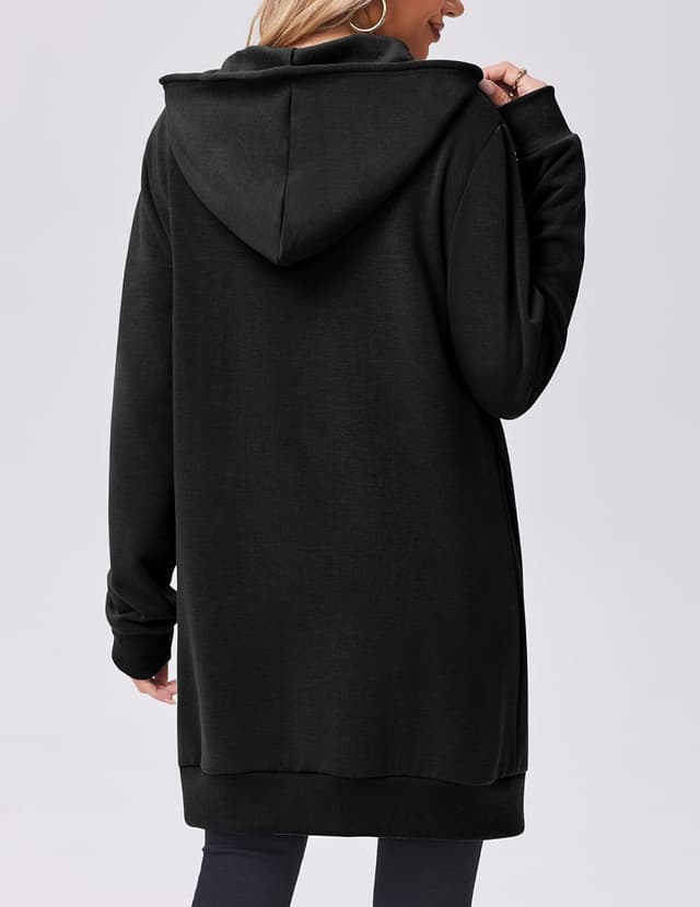 Thumbnail 5 de Zeagoo Women’s Zip Up Long Tunic Hoodie 2024