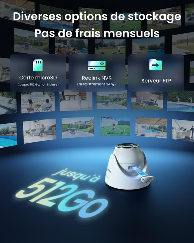 Thumbnail 6 de Reolink CX820 Caméra PoE 4K