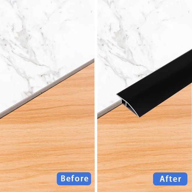 Detalle de Lot de 2 rampes de seuil aluminium, 0,9 m