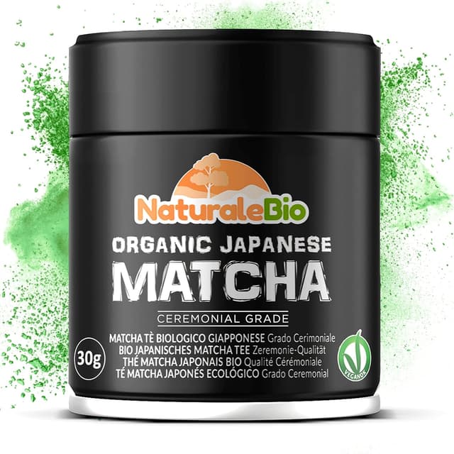 Imagen de NaturaleBio Tè Verde Matcha cerimoniale 30 g 🍵 en OfertitasTOP
