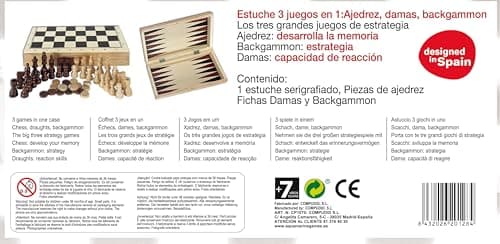 Thumbnail 5 de Aquamarine Games CP1070 ajedrez y backgammon 🎲