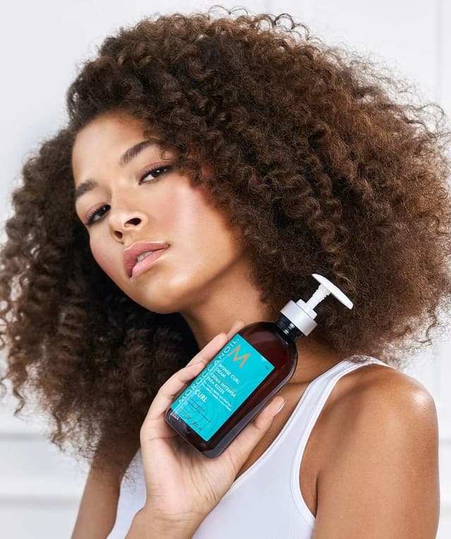 Detalle de Moroccanoil Crème Intensive pour Boucles : soin hydratant pour cheveux frisés