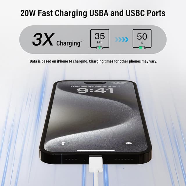 Detalle de BSEED Glas-Steckdose mit 20W USB-C Schnellladen, Unterputz 3-in-1 (2er-Set)