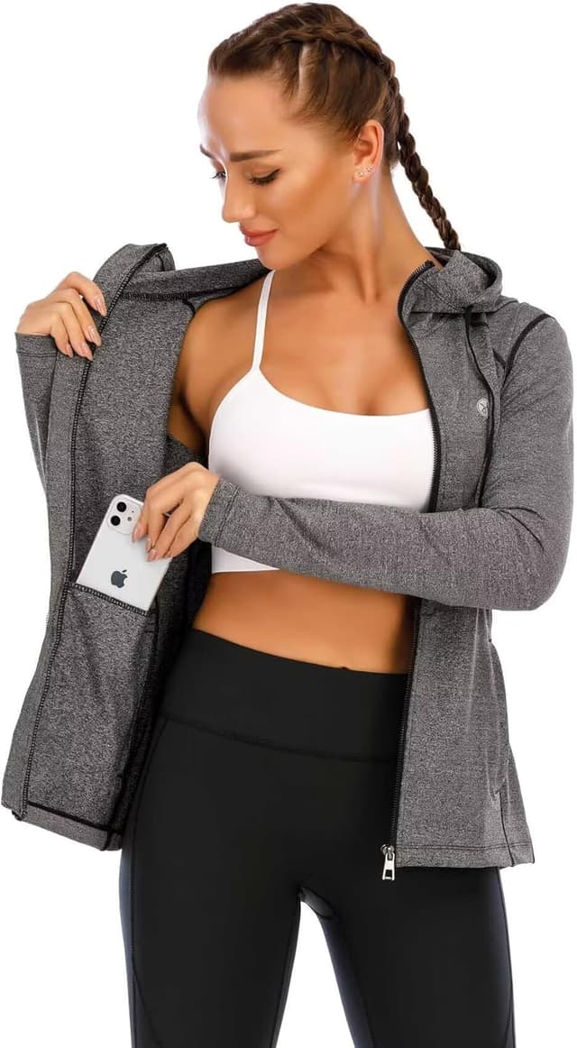 Detalle de UPF sports jacket HDTIYUYP full zip