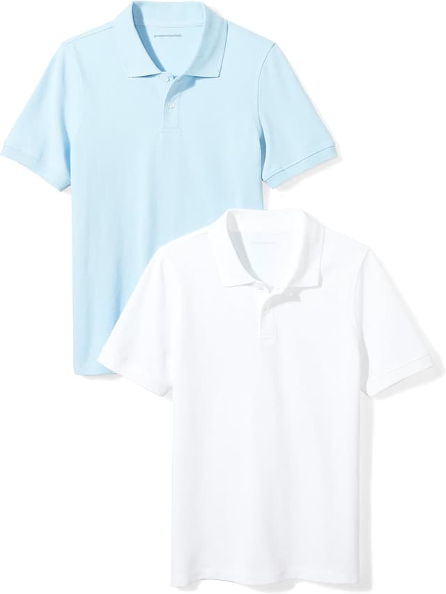 Detalle 2 de Boys Pique Polo Shirt for School Uniform