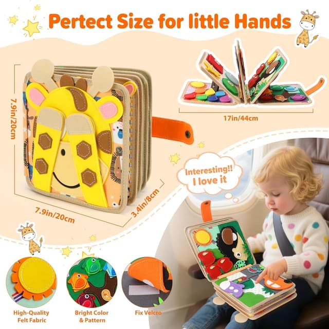 Thumbnail 6 de KETIEE Busy Board Montessori ab 1 Jahr