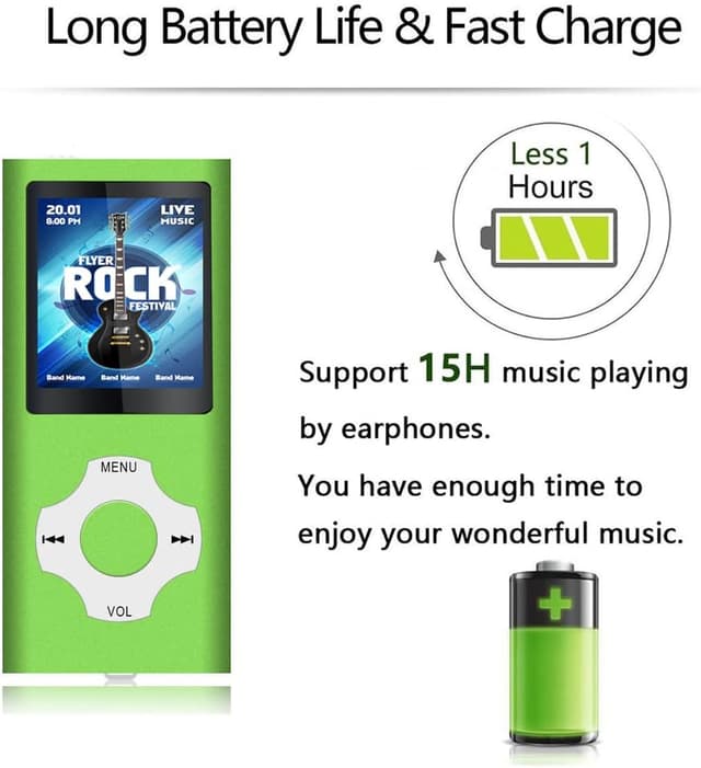 Thumbnail 2 de Tabmart Metal 32GB Lettore MP3 32GB