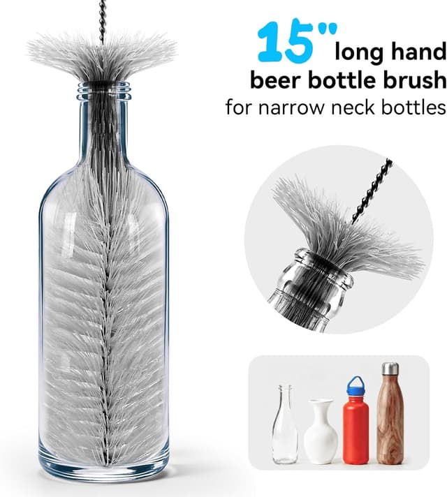 Thumbnail 3 de TOOUT 4 Pack Bottle Brush Set