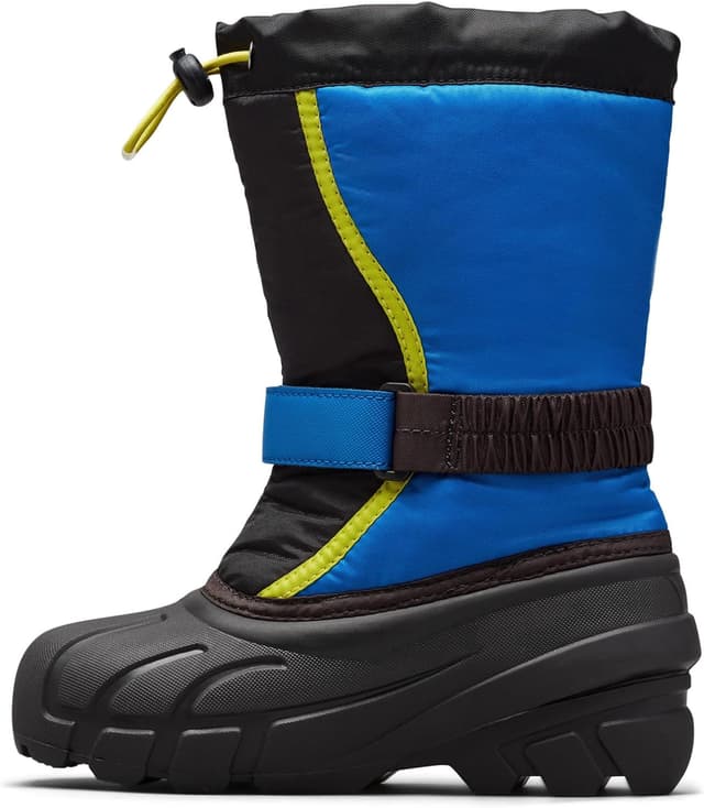 Detalle 2 de Sorel Children’s Flurry kids’ winter boots (waterproof) – Black Super Blue