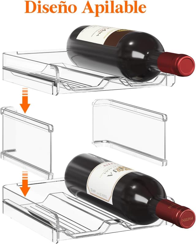 Thumbnail 1 de Lifewit botellero apilable 12 botellas