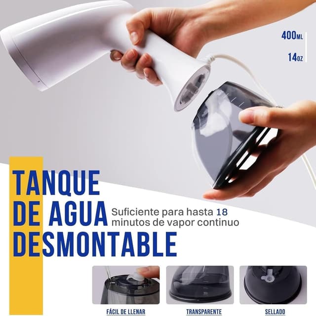 Thumbnail 4 de Rolipo Plancha Vertical Vapor 1640W