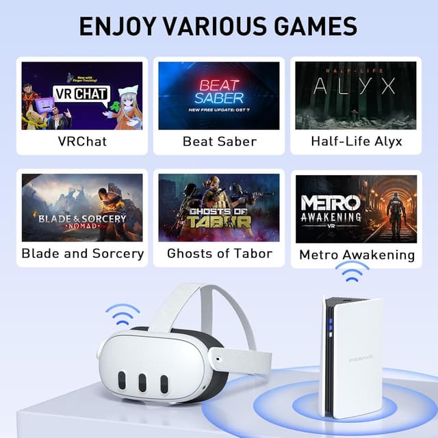 Detalle de PRISMXR Puppis S1 VR streaming router AX3000