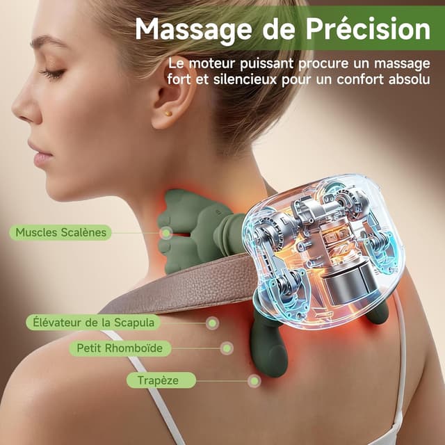 Detalle 2 de Masseur 4D à main bionique 180 min ⌛