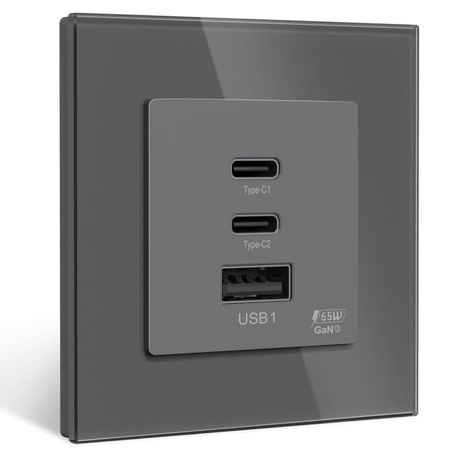 Imagen de BSEED Schuko Steckdose 65W GaN Ladegerät en OfertitasTOP