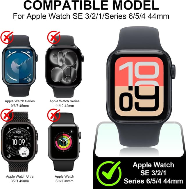 Detalle 2 de Diruite Apple Watch screen protector 44mm