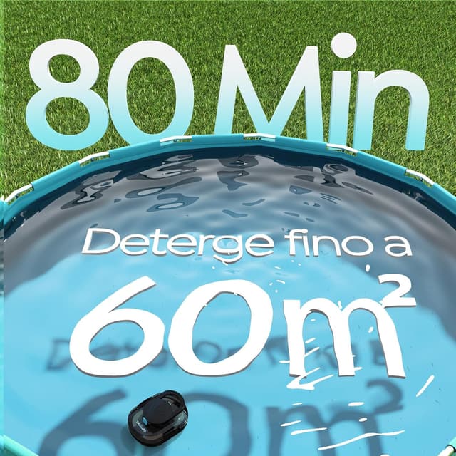 Thumbnail 2 de TALOSBO Robot Piscina Senza Fili 80 Min