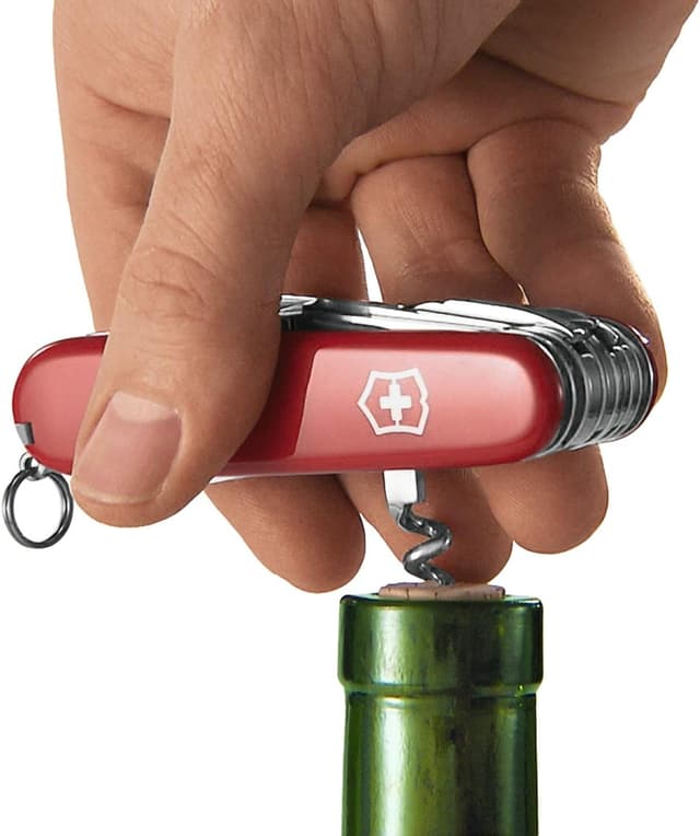 Detalle de Victorinox Sportsman Schweizer Taschenmesser mit 13 Funktionen – 84 mm, 3‑mm Schraubendreher