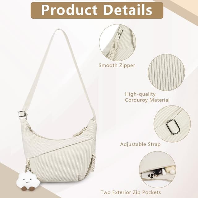 Thumbnail 4 de Aucuu Crossbody Bag Damen Umhängetasche