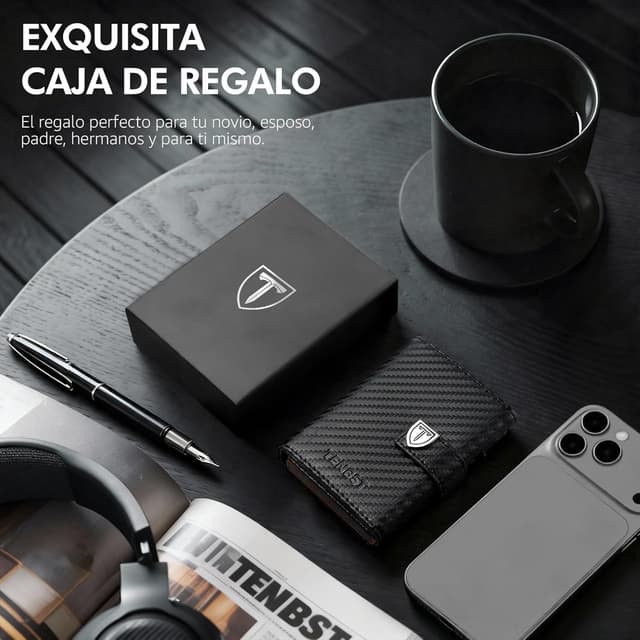 Thumbnail 6 de TENBST Carteras Ultrafina 10 tarjetas