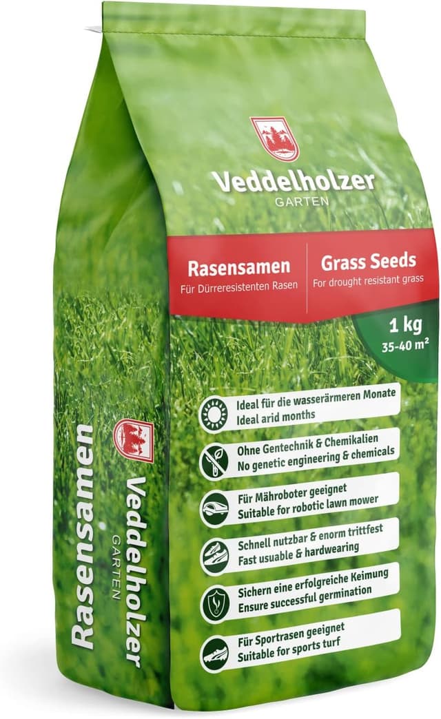 Imagen de Veddelholzer Rasensamen 1 kg für 35–40 m² en OfertitasTOP