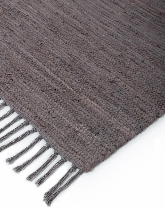 Thumbnail 6 de CarpetFine Alfombra Kilim Chindi Uni Malva 160x230 cm 🧶