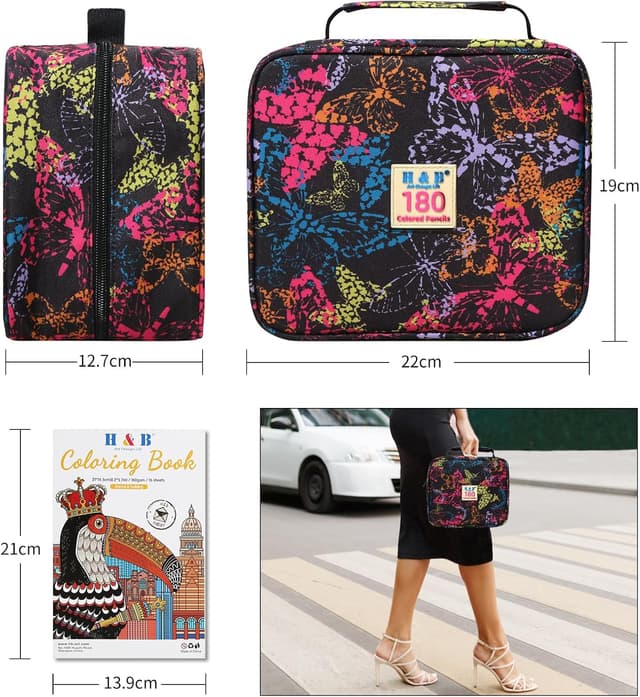 Thumbnail 4 de H & B Colouring Pencils 180 Oil Based