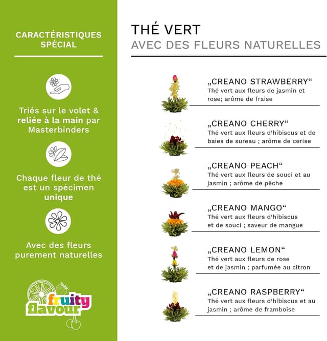 Thumbnail 1 de Creano Mélange 6 fleurs de thé 🍵