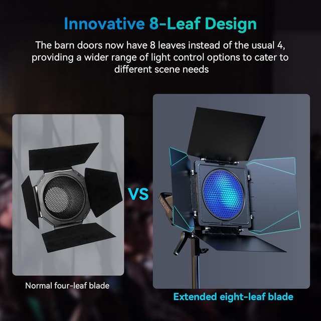 Thumbnail 1 de SMALLRIG 4204 Portes de grange 8 vantaux