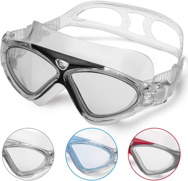 Detalle de Swimming Goggles for Adults and Kids – Anti-fog, leak-resistant UV protection clear-vision goggles