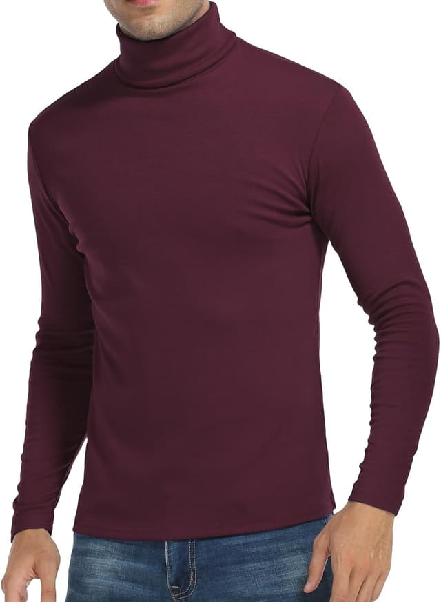 Thumbnail 6 de KUYIGO Rollkragenpullover für Herren Slim Fit