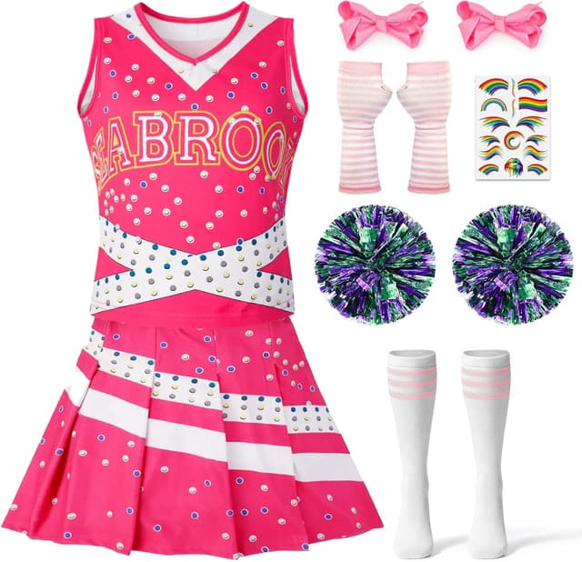 Imagen de Lozzzyo Déguisement Pompom Girl Fille en OfertitasTOP