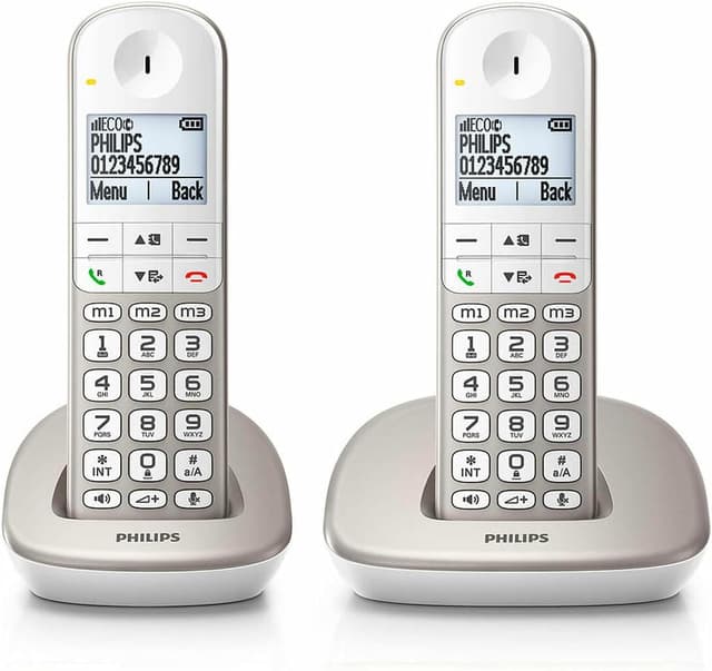 Detalle 1 de Philips XL4902S/34 pack duo telefono cordless XL4902S/34 in argento
