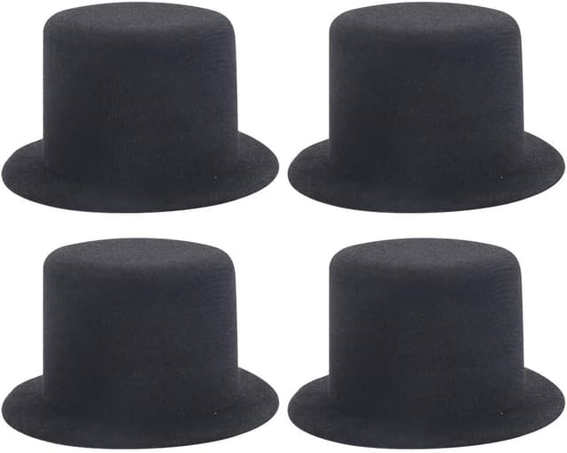 Detalle de iplusmile Mini Top Hats for Snowmen 9 cm
