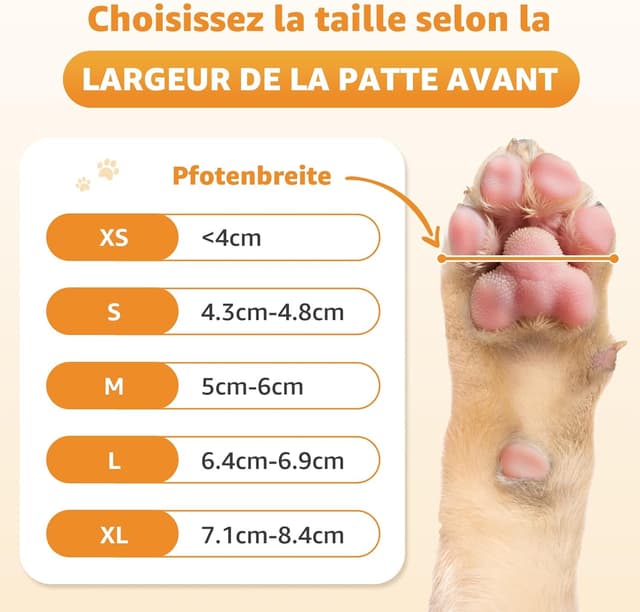 Thumbnail 1 de PICK FOR LIFE Hundesocken XL mit Anti-Rutsch-Sohle