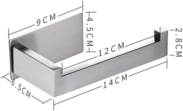 Detalle 2 de Portarotolo carta igienica ZUNTO Acciaio 304