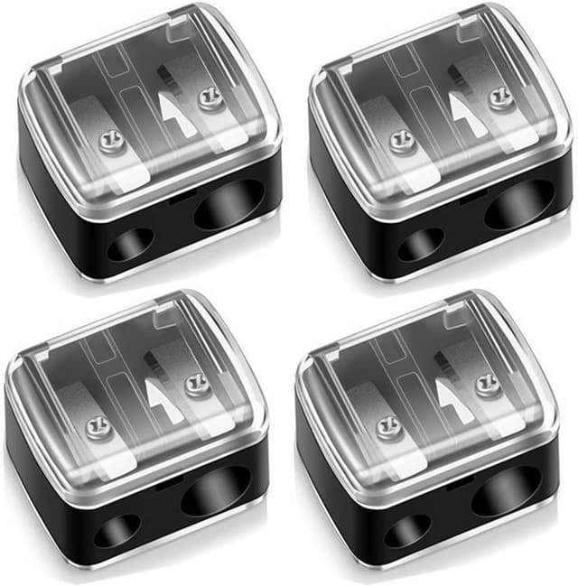 Detalle de Lomvarith 4PCS Makeup Sharpener Set for Precision Eyeliner & Lip Liner