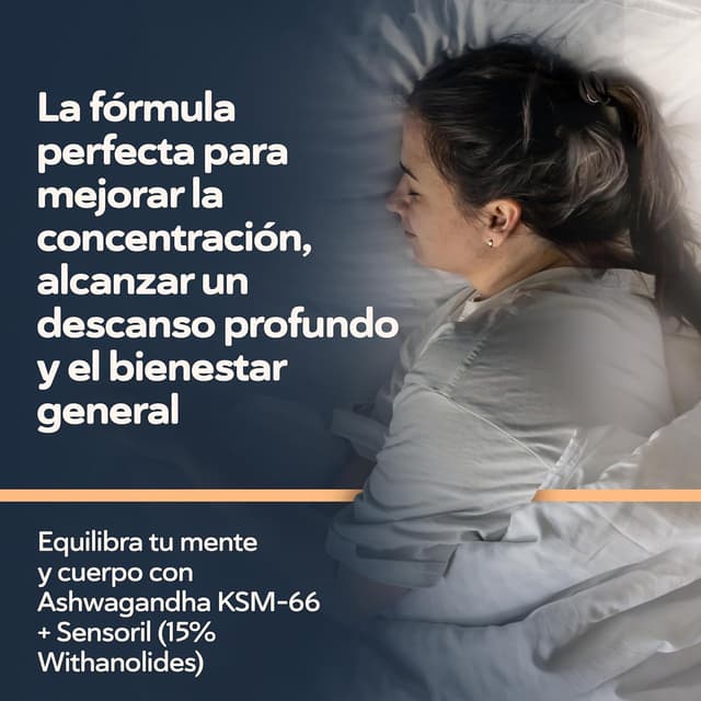 Thumbnail 2 de Ashwagandha KSM-66 con Sensoril 2 meses