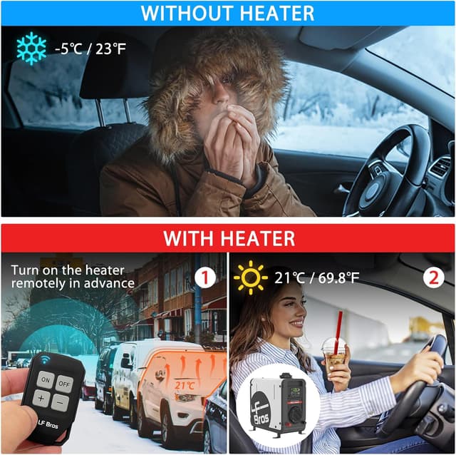 Thumbnail 4 de LF Bros 5kW Portable Diesel Heater