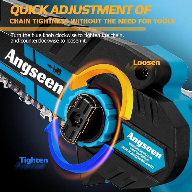 Detalle 2 de Akku Mini-Kettensäge 6 Zoll 1000 W